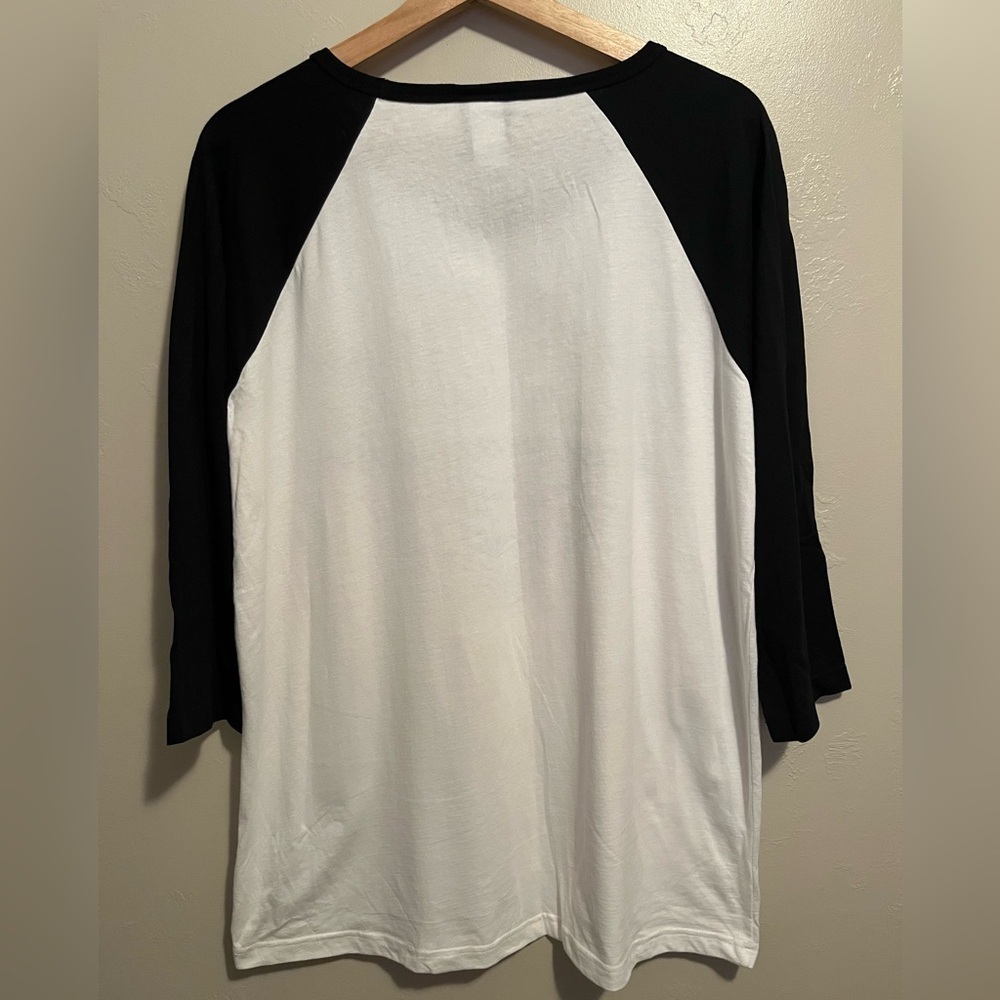 Harley-Davidson® Women's Bling Thunder Dome 3/4 Raglan Sleeve Scoop Neck Top XL - Picture 3 of 13